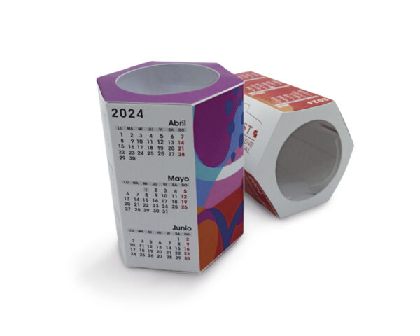 Hexagonal calendar