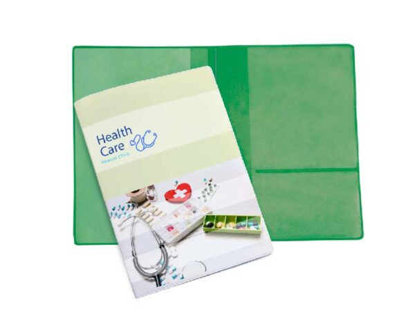Prescription holder A5 format (A6 folded cover)