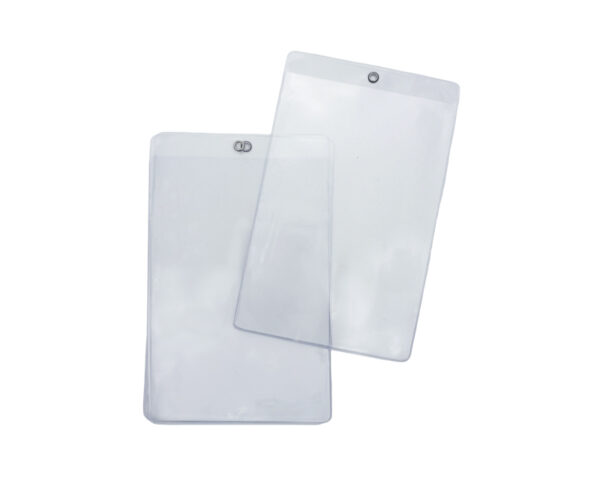 Cover with metal eyelet