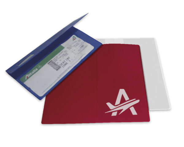 Double sleeve for travel tickets