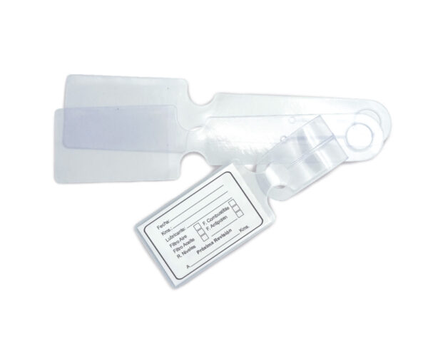 Oil change label cover